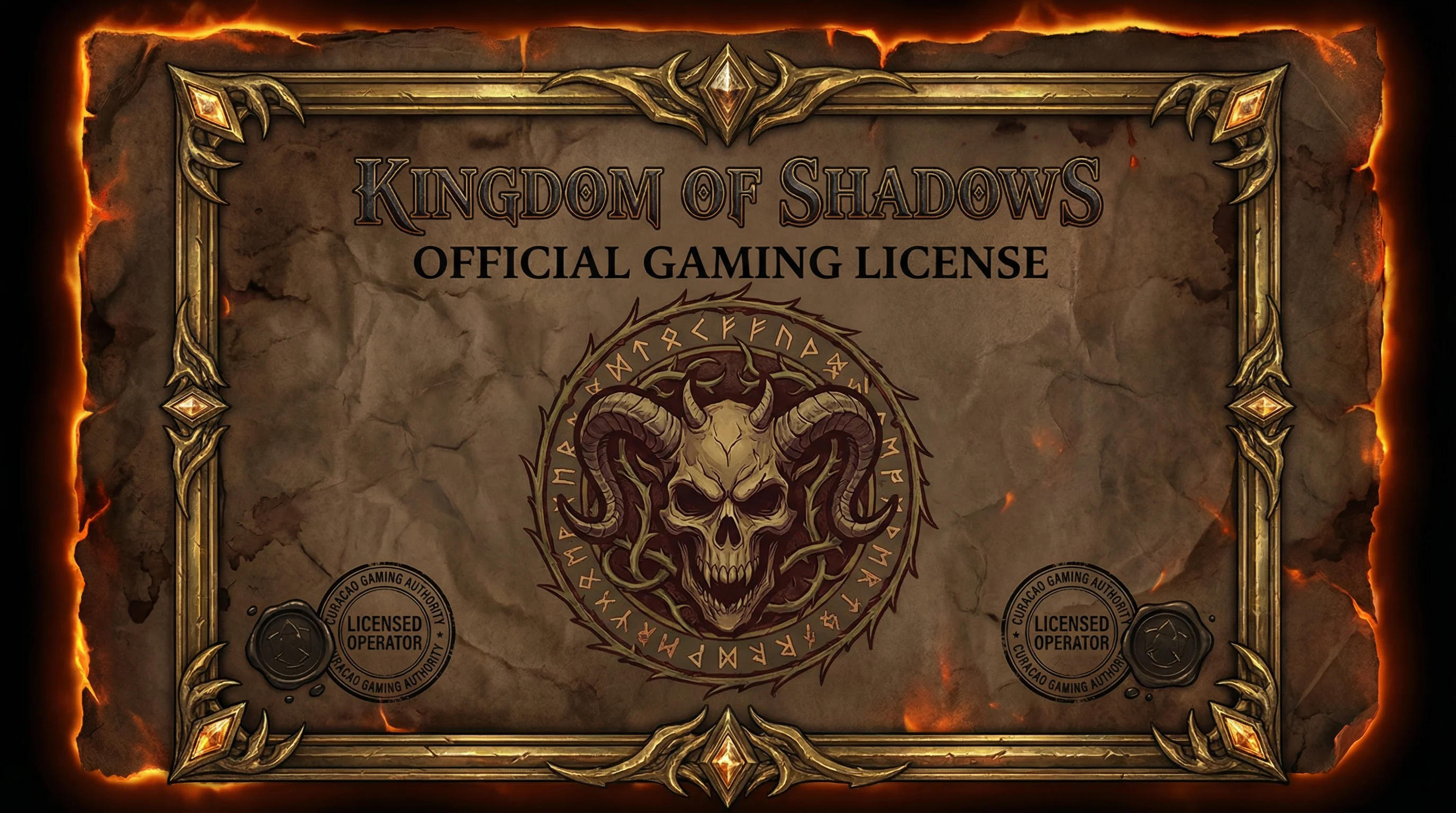 Certificado de licença de jogos Curaçao eGaming do ktobet